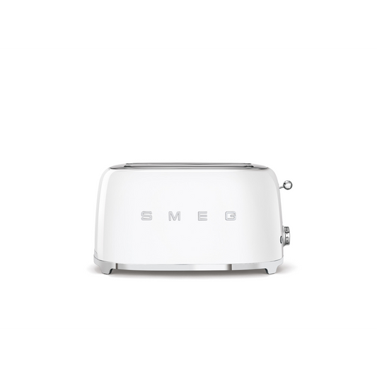 SMEG 50'S RETRO STYLE AESTHETIC 4 SLICE TOASTER - WHITE