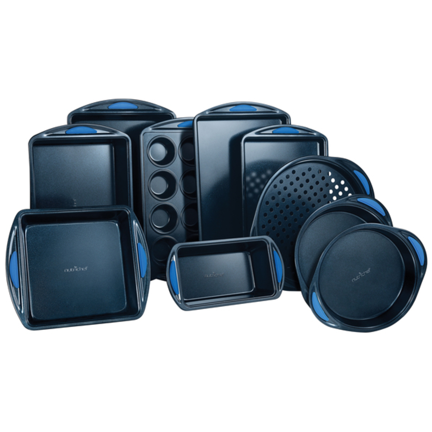 10PC KTCHN OVN BAK PN BLU