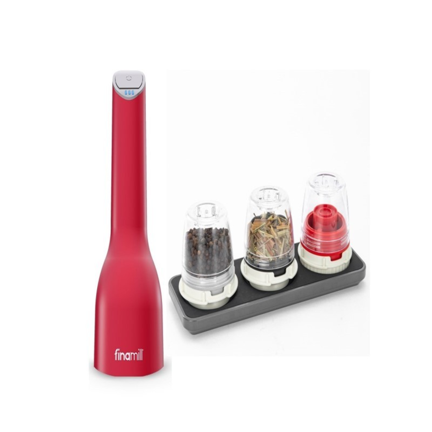 KIT -USB RECHARGE GRINDER/2 PROPLUS/GT/TRIO SLATETRAY - (SANGRIA)