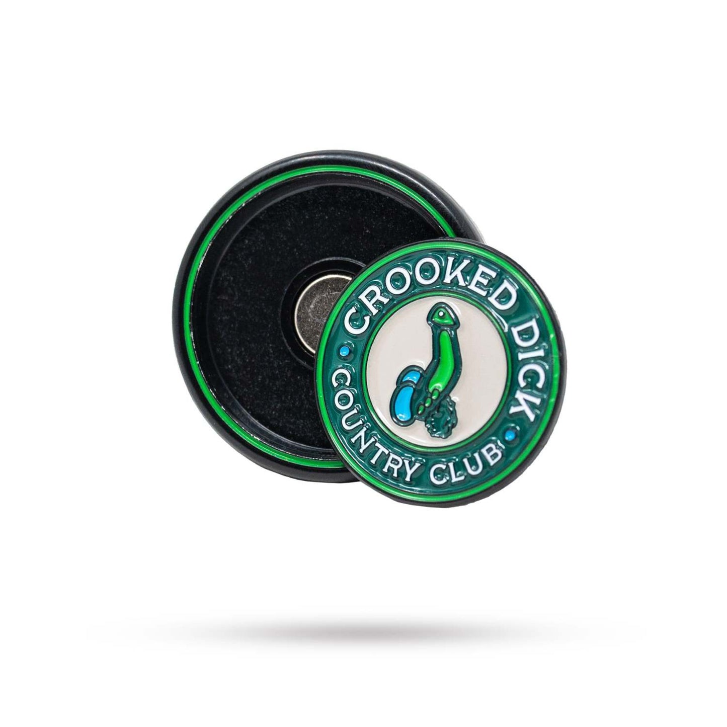 POP OUT MEDALLION BALL MARKER - CROOKED DICK