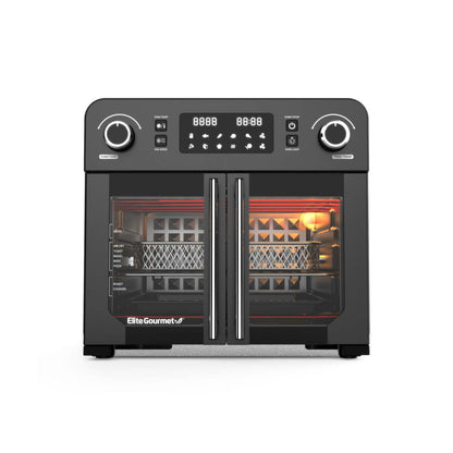 24.5QT FRENCH DOOR AIR FRYER CONVECTION COUNTERTOP OVEN