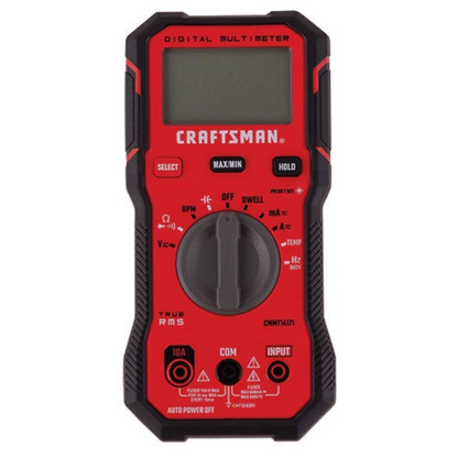 AUTOMOTIVE DIGITAL MULTIMETER - 600V TRMS
