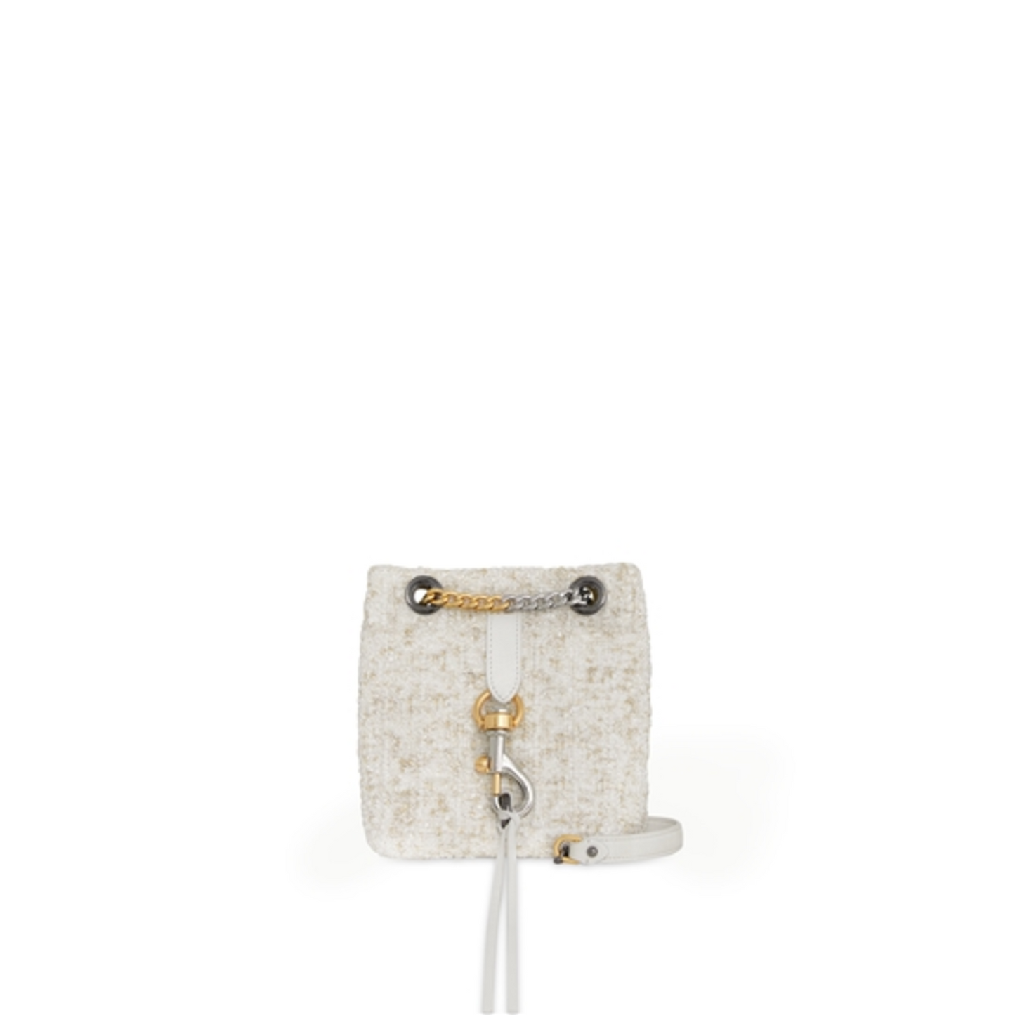 EDIE MINI BUCKET, CAMEL/PAPER