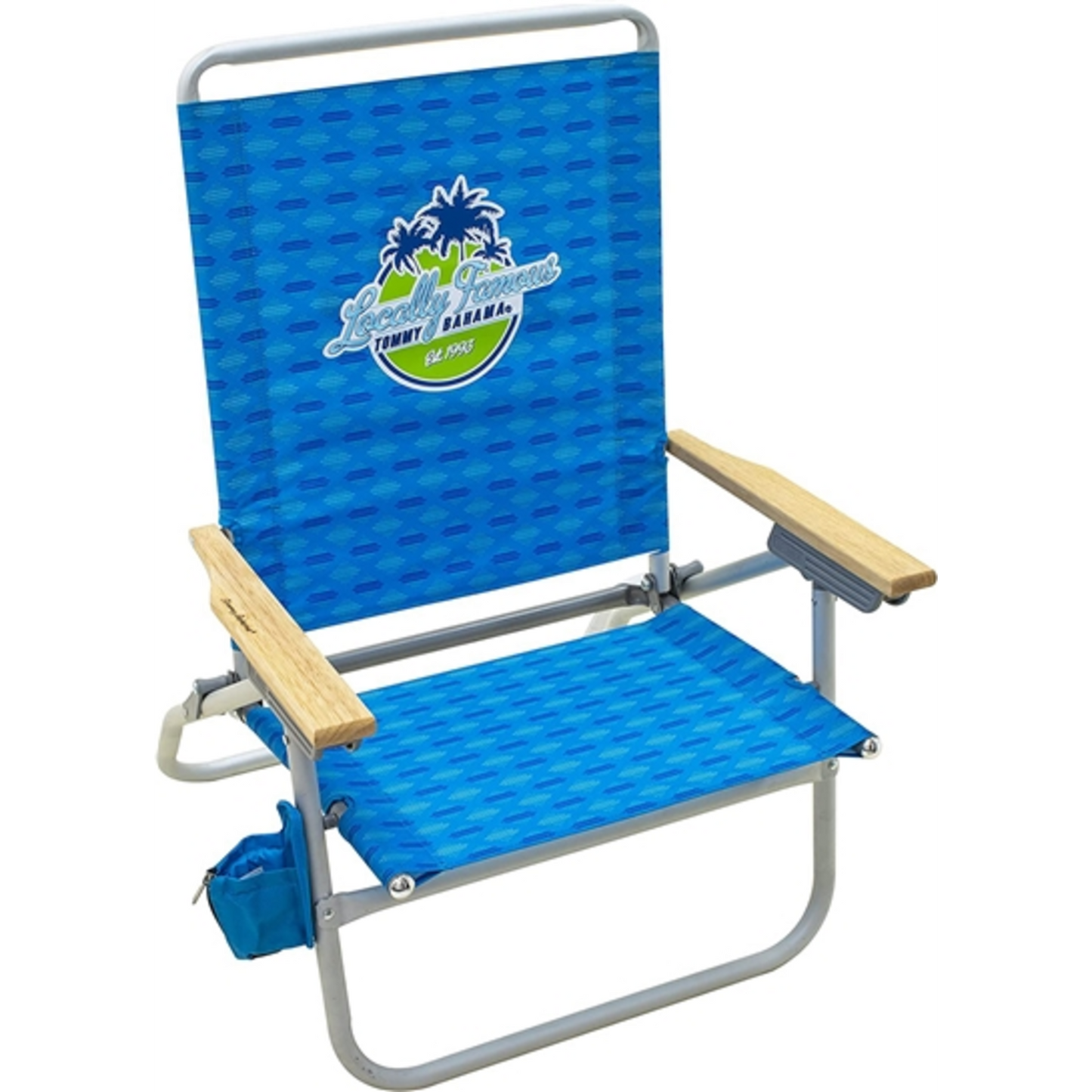 EASY IN-EASY OUT FOLDING BEACH CHAIR, TURQUOISE