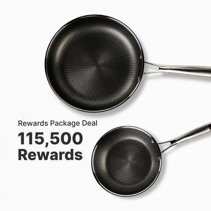 2 Inducore Skillets (8 inch and 9.5 inch)