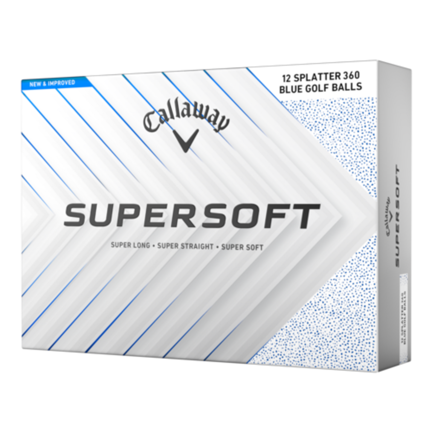 CALLAWAY SUPERSOFT SPLATTER 360 GOLF BALLS