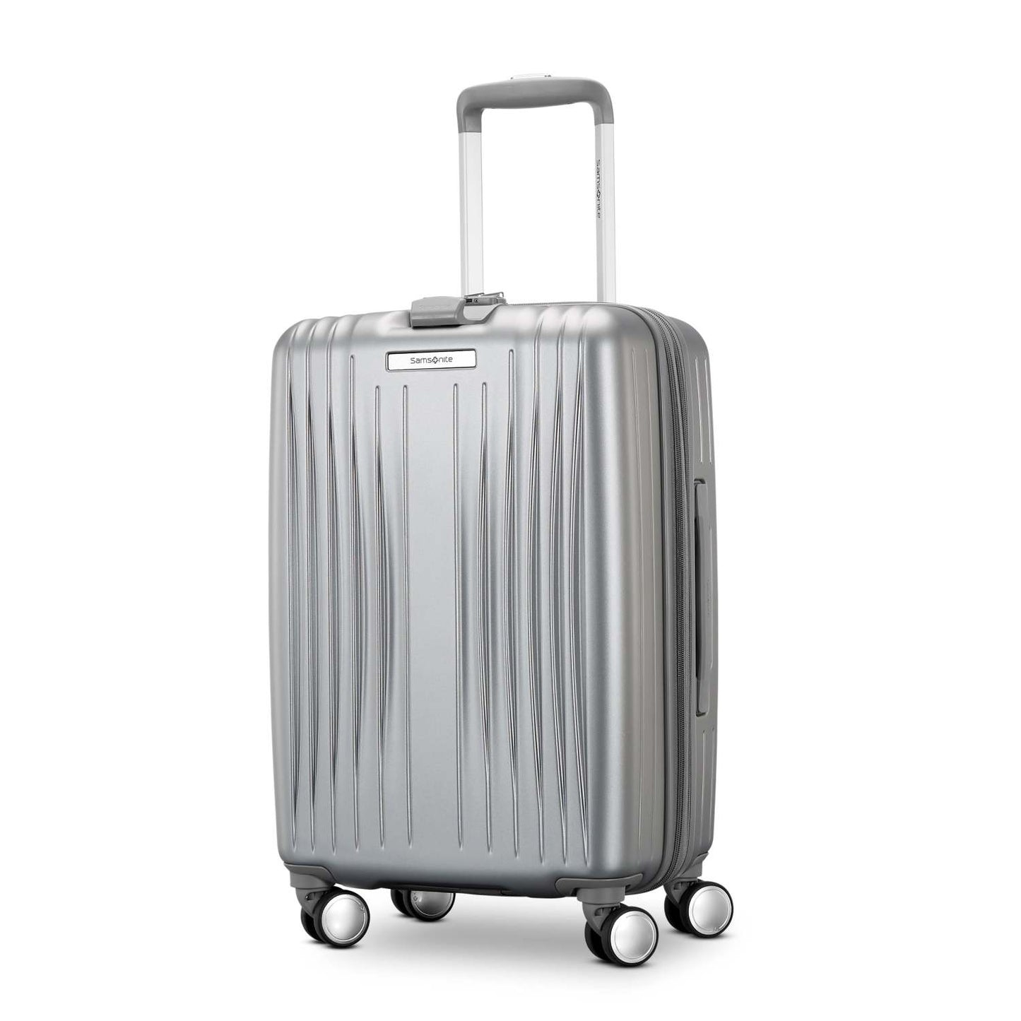 OPTO 3 CARRY-ON HARDSIDE SPINNER ARCTIC SILVER