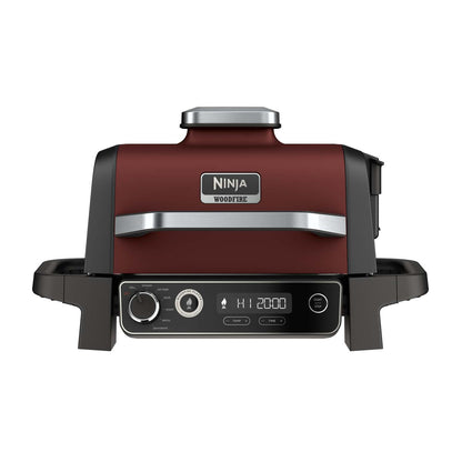 WOODFIRE OUTDOOR GRILL SMOKER & AIR FRYER RED