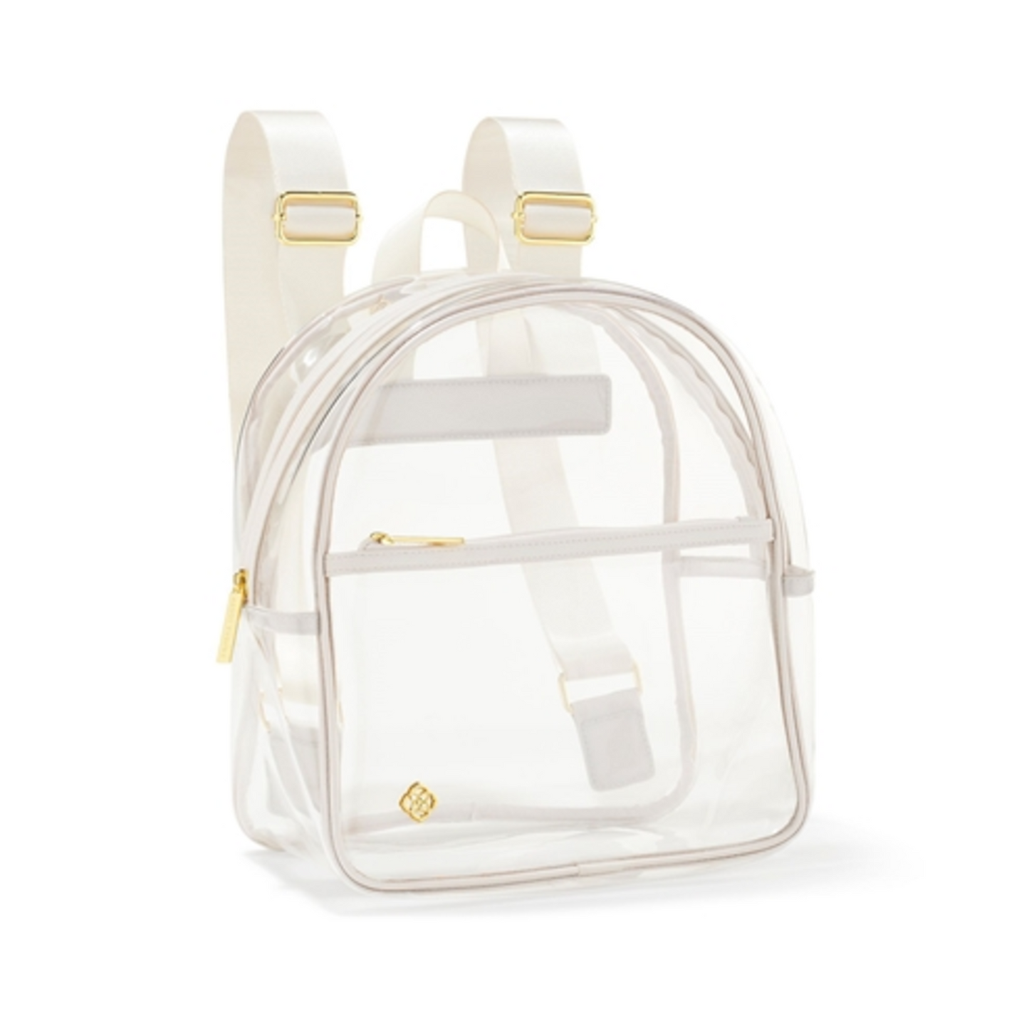CLEAR BACK PACK, GOLD CLEAR