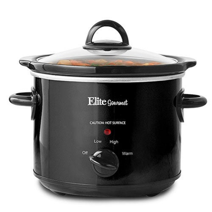 3QT SLOW COOKER BLACK
