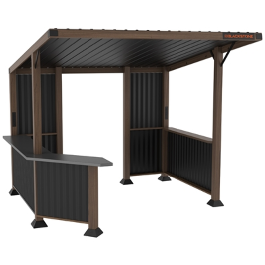 BAR AND GRILL PAVILION, 10' X 10'