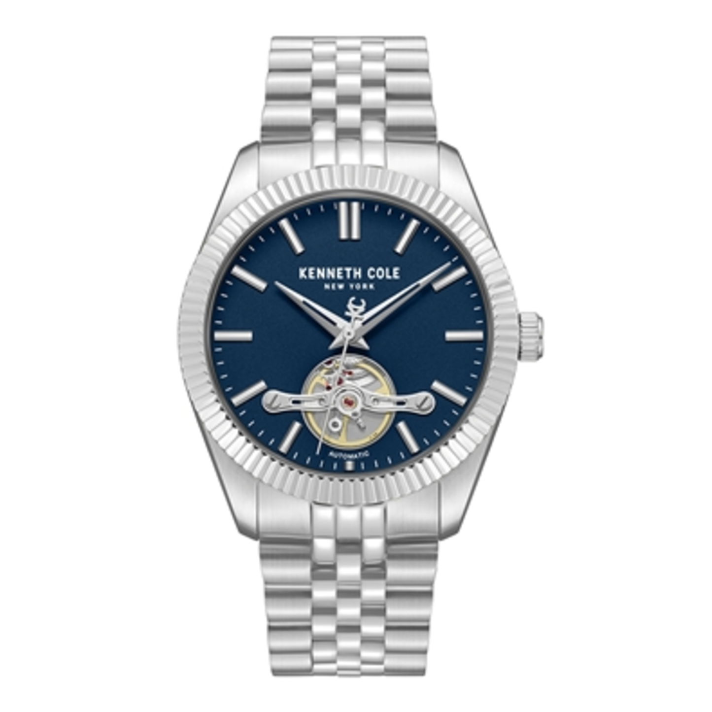 AUTOMATIC WATCH, SILVER, MENS STANDARD