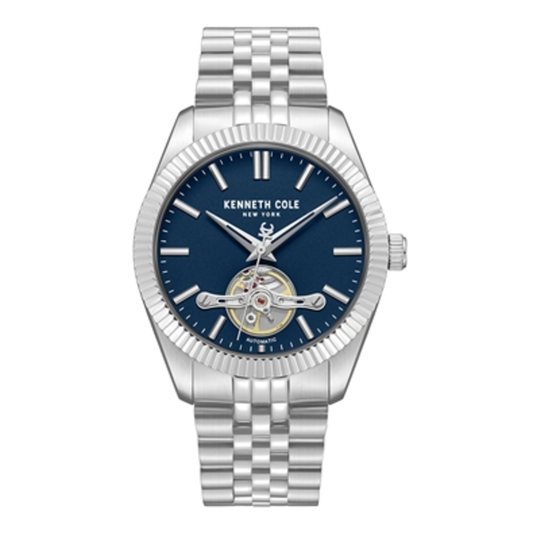 AUTOMATIC WATCH, SILVER, MENS STANDARD