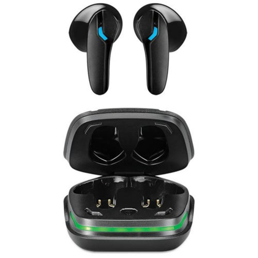 TRULY WIRELESS GAMING EARBUDS W/ ENC BLACK