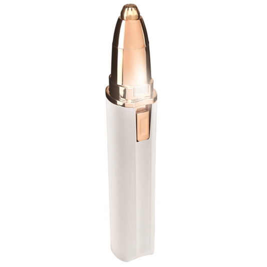 EYEBROW TRIMMER W/ LIGHT, WHITE