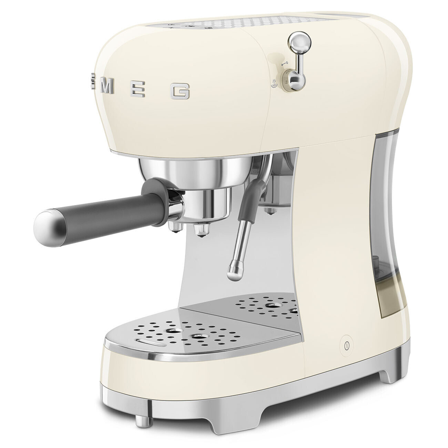 SMEG NEW 50'S RETRO STYLE AESTHETIC ESPRESSO COFFEE MACHINE - CREAM