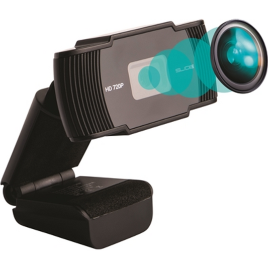 720P WEBCAM, BLACK