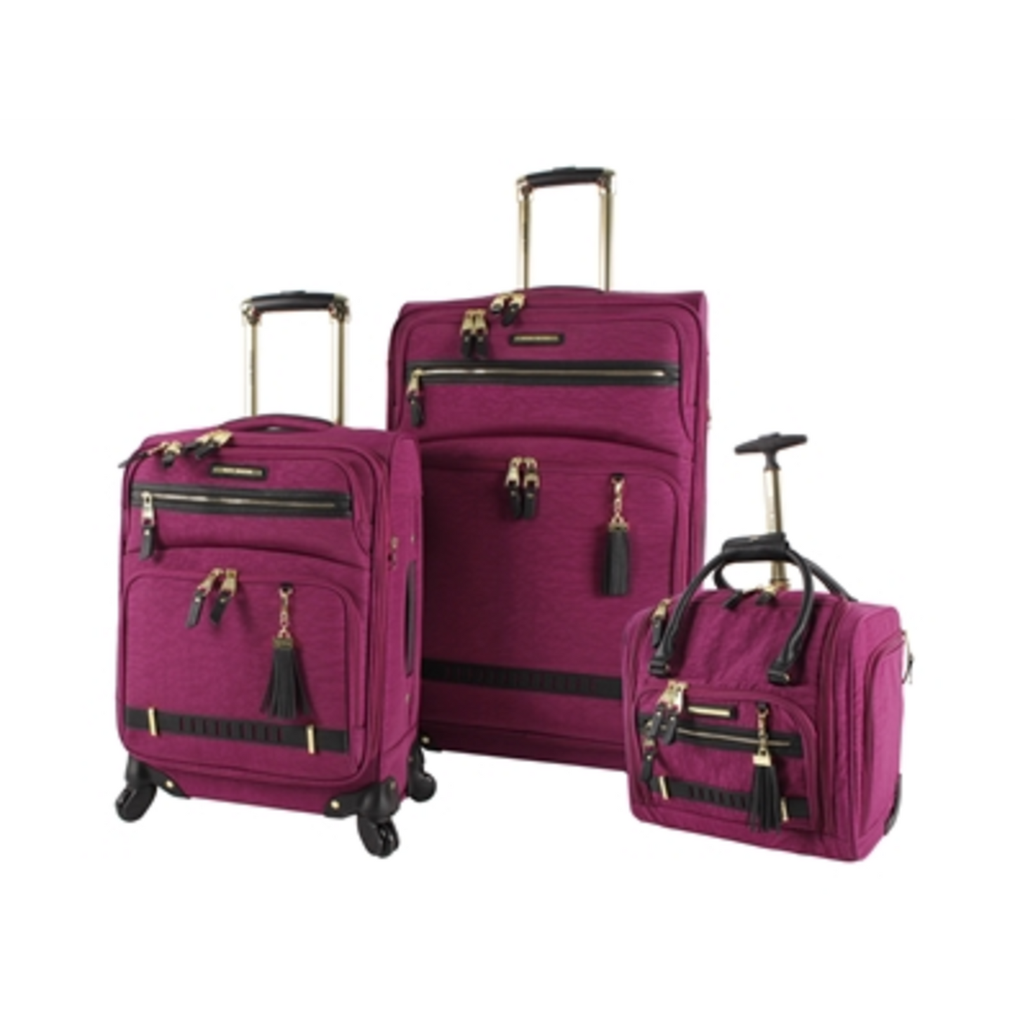 PEEK-A-BOO SPINNER SET, PURPLE, 3 PIECES