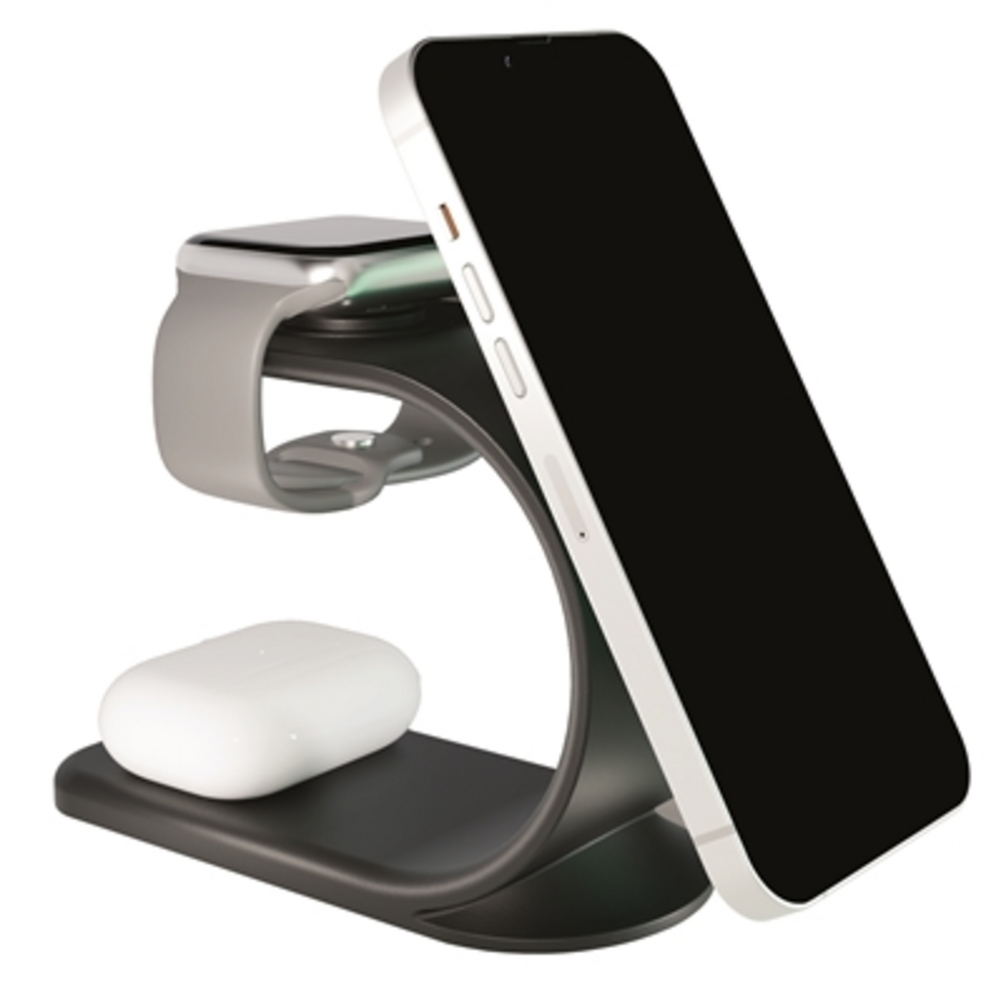 3 IN 1 MAGSAFE WIRELESS DESK STAND, BLACK