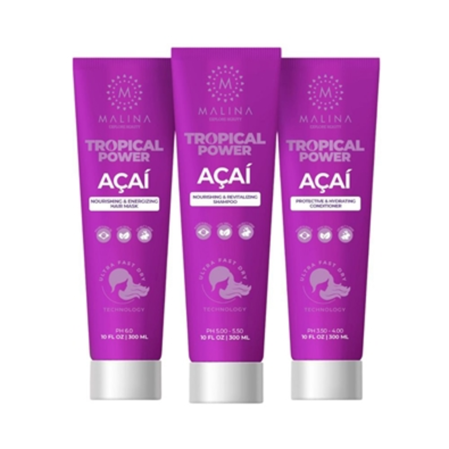 ACAI SHAMPOO AND CONDITIONER TRIO