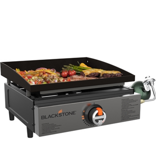 ORIGINAL TABLETOP STAINLESS GRIDDLE, 17"