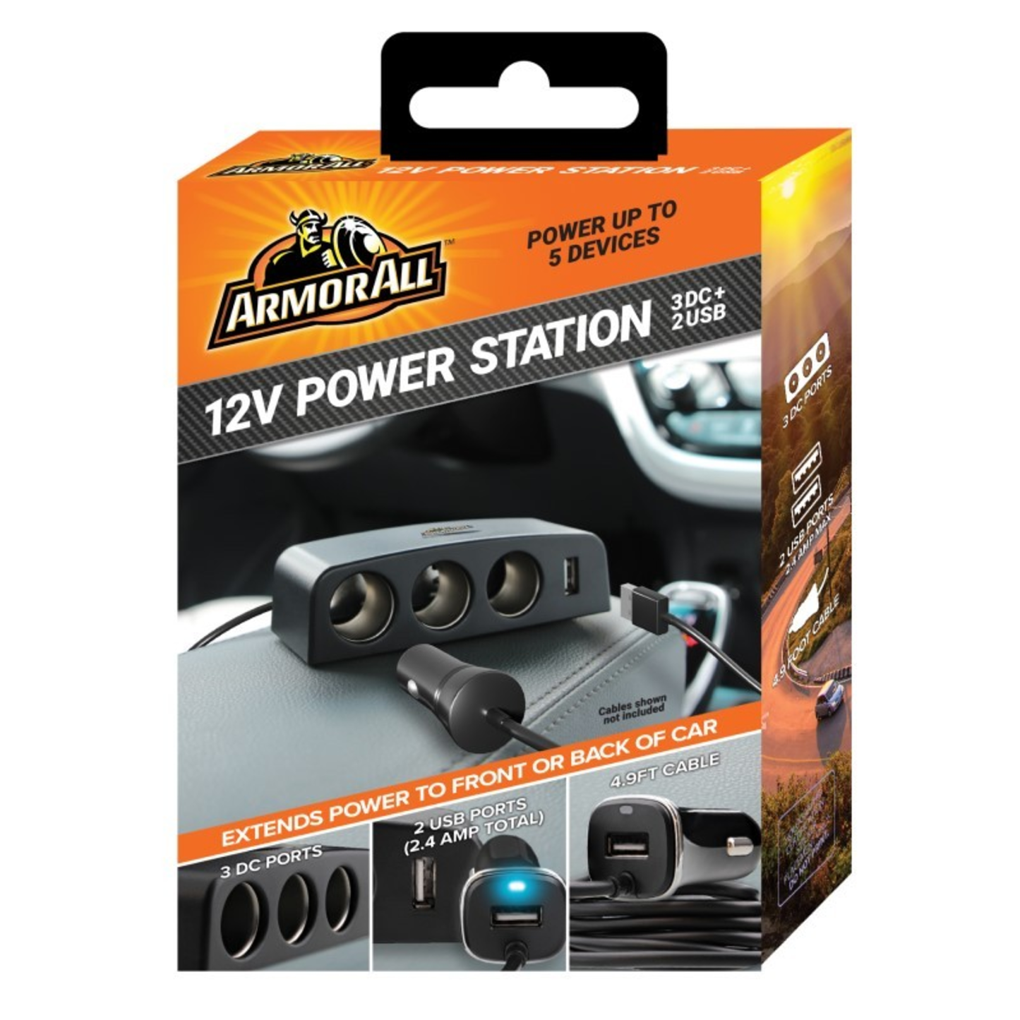 5 PORT 12V POWER STATION