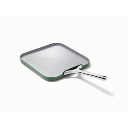 11" SQUARE FLAT GRIDDLE PAN SAGE