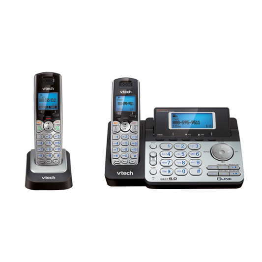 DECT 6.0 2LN CRDLS PHN
