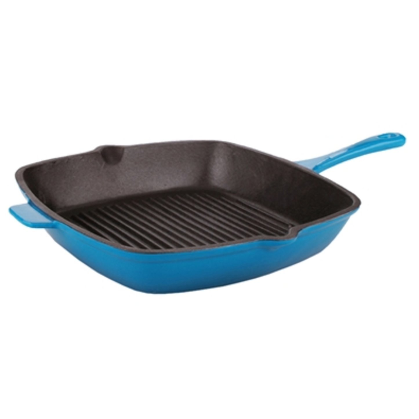 BERGHOFF'S NEO CAST IRON GRILL PAN, BLUE GRADIENT, 11"