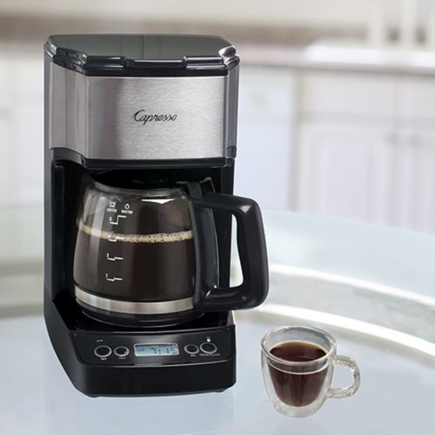 5 CUP MINI DRIP COFFFEEMAKER BLACK