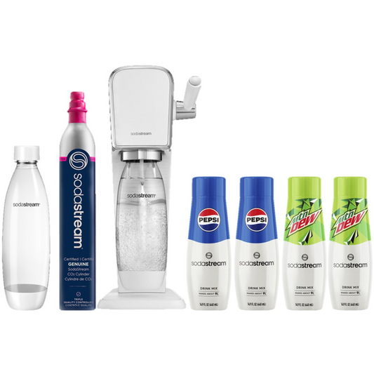 SODASTREAM ART BUNDLE KIT - WHITE