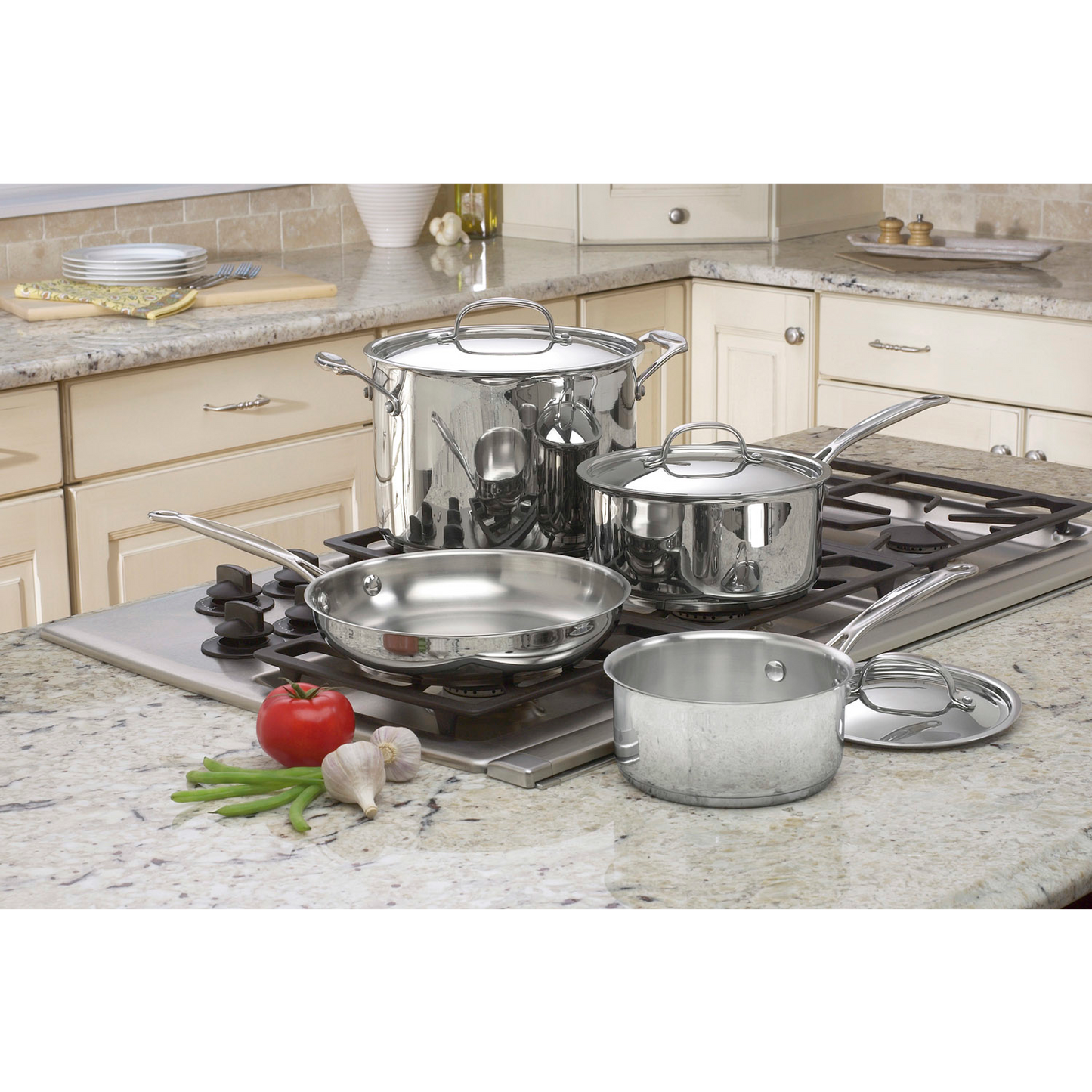 CUISINART CHEF'S CLASSIC 7-PC. COOKWARE SET