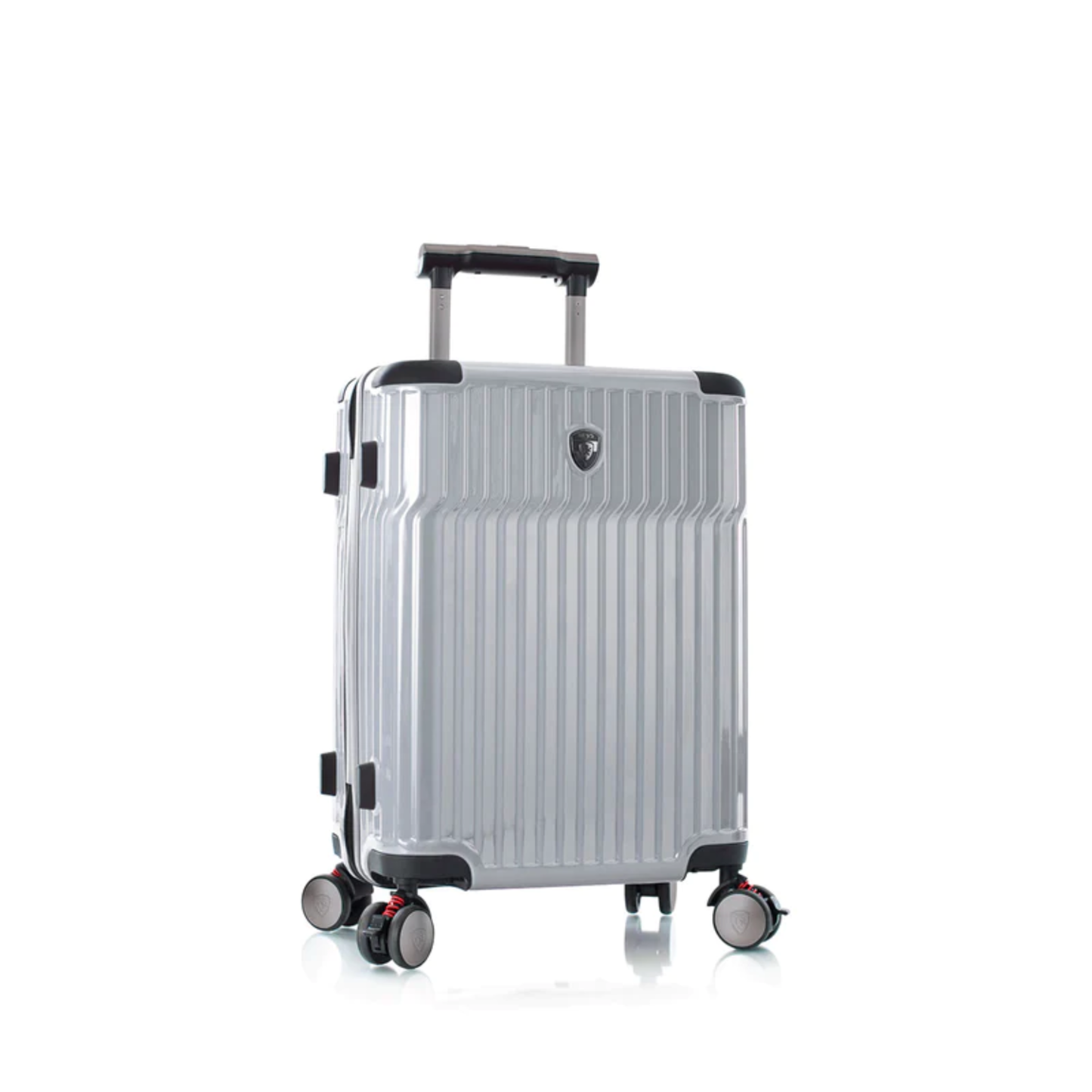 HEYS TEKNO PC COMPOSITE 21" CARRY-ON LUGGAGE - SILVER