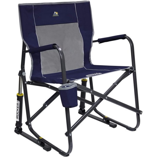 OUTDOOR FREESTYLE ROCKER CHAIR - (BLUE)
