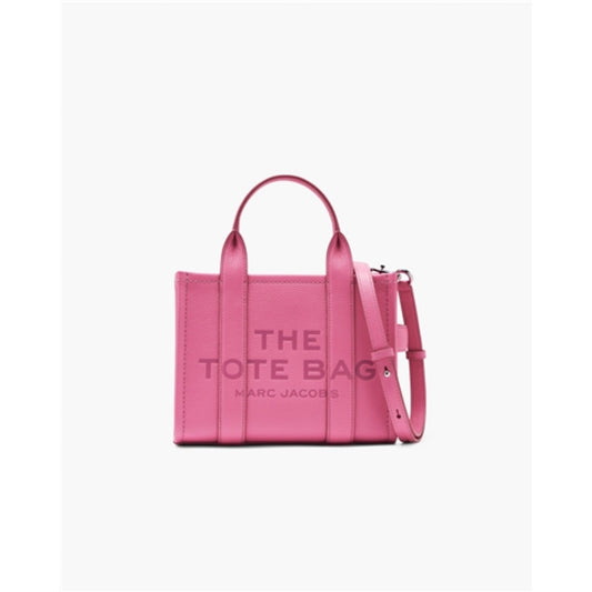 THE LEATHER SMALL TOTE BAG, BOW PINK