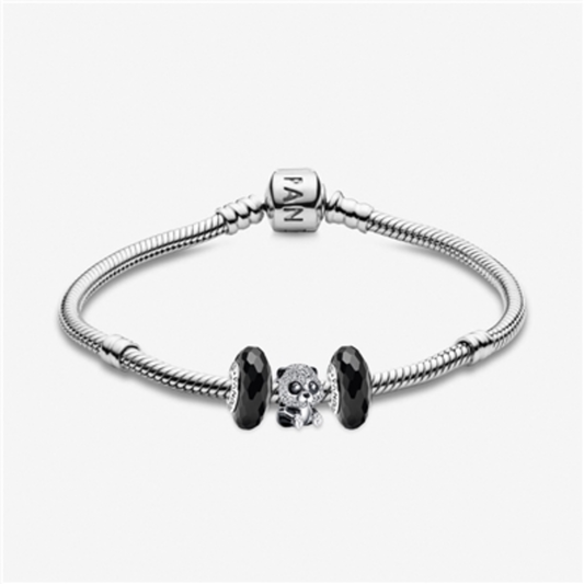 PANDA SPARKLE BANGLE, 8.3"