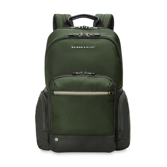 BRIGGS & RILEY HTA MEDIUM MULTI-POCKET BACKPACK - FOREST