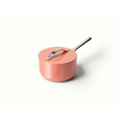 3QT NONSTICK CERAMIC SAUCEPAN PERRACOTTA