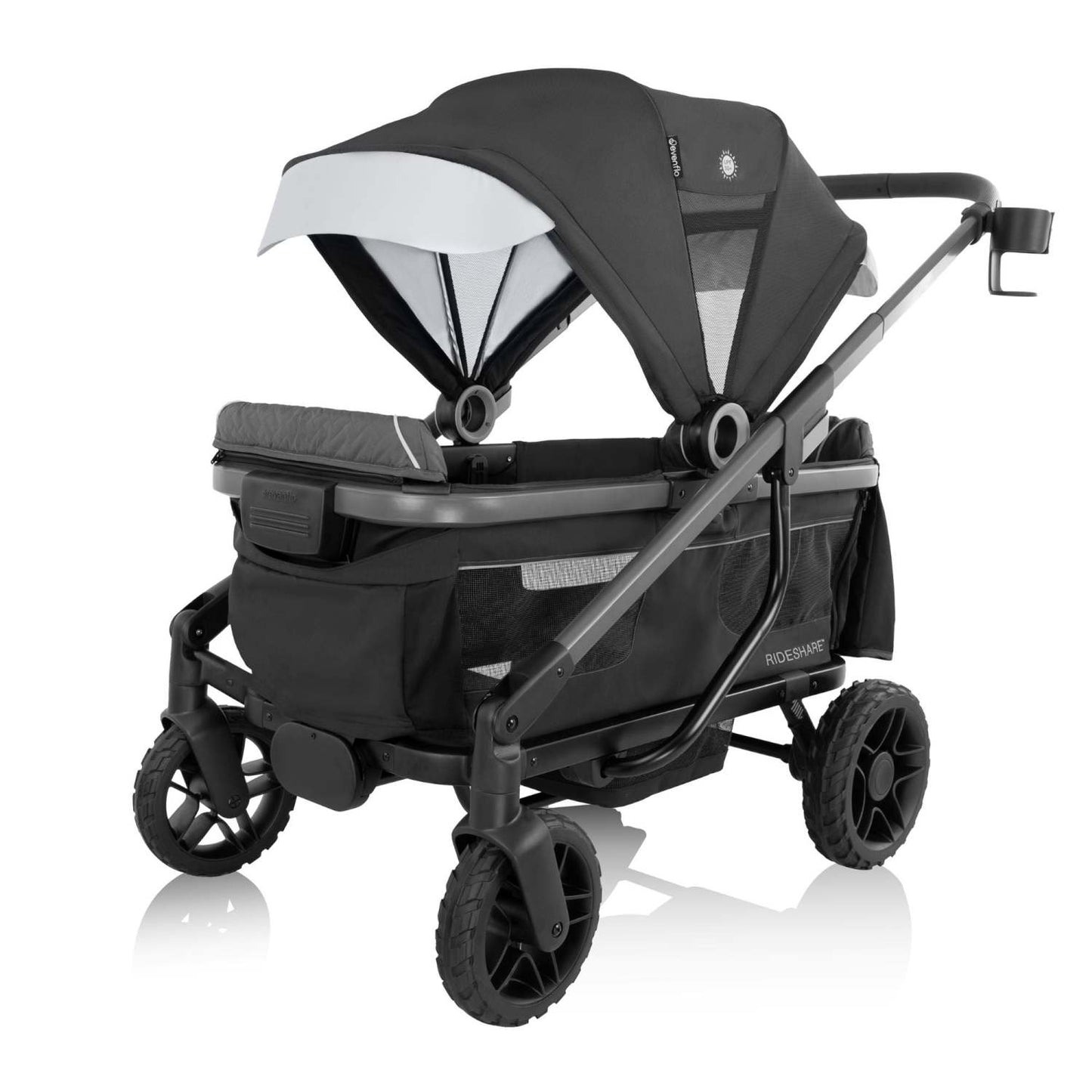 SHYFT RIDESHARE ALL-TERRAIN PERFORMANCE STROLLER WAGON STERLING BLACK