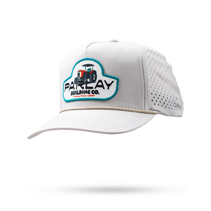 PERFORATED ROPE HAT - PARLAY BUILDING CO. - BONE