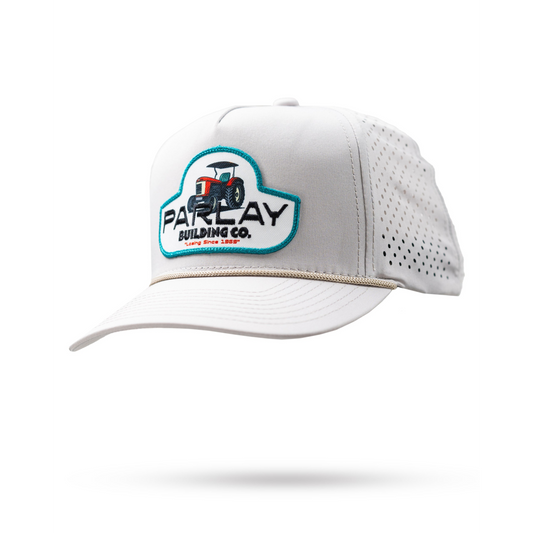 PERFORATED ROPE HAT - PARLAY BUILDING CO. - BONE