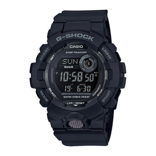 MENS G-SHOCK STEPTRACKER BLUETOOTH DIGITAL WATCH BLACK