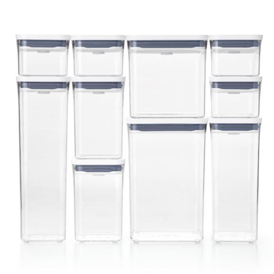 OXO 10-PIECE POP CONTAINER SET