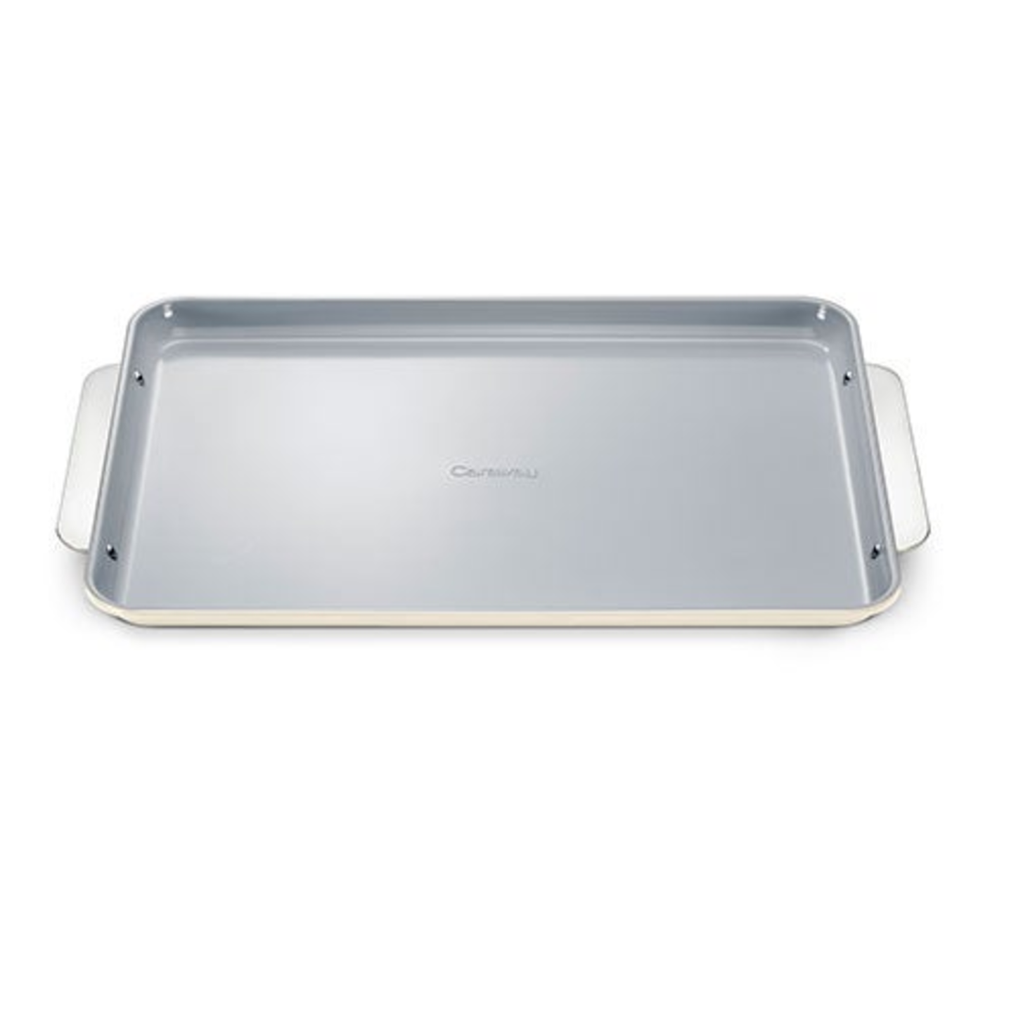 NONSTICK CERAMIC LARGE BAKING SHEET CREAM