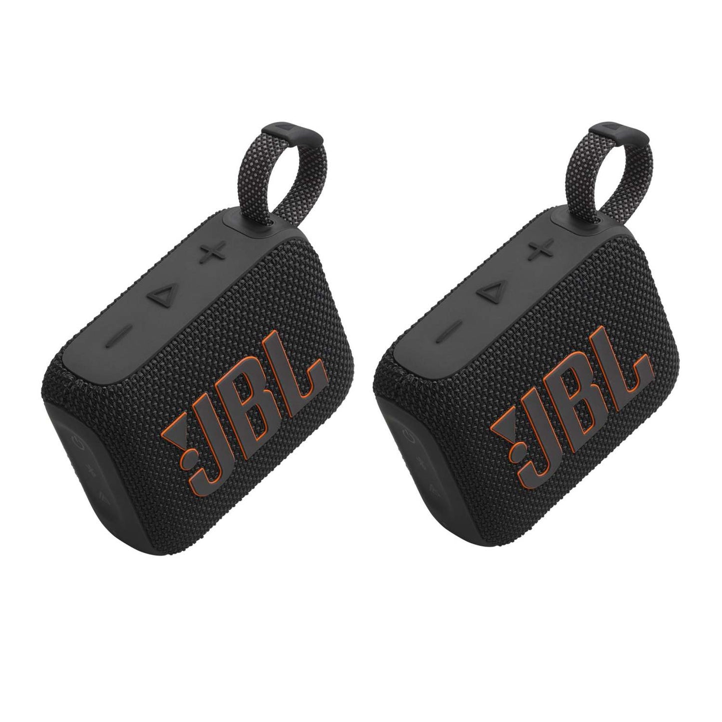 GO 4 ULTRA-PORTABLE BLUETOOTH SPEAKER - SET OF 2 BLACK
