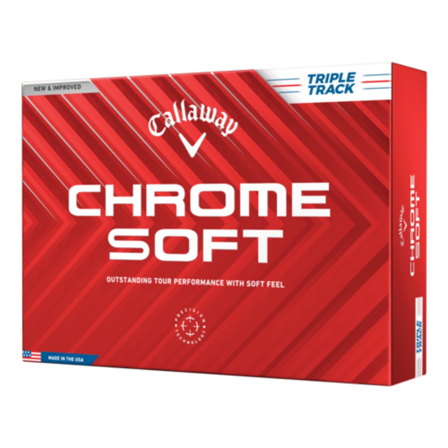 CALLAWAY CHROME SOFT TRIPLE TRACK GOLF BALLS