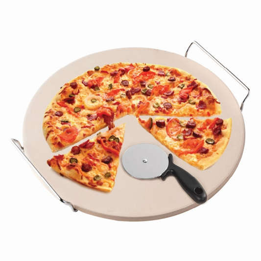 15 INCHES PIZZA STONE SET 3 PIECES