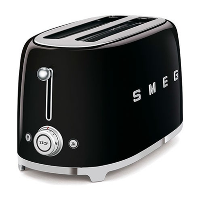 2 SLOT 4 SLICE TOASTER BLACK