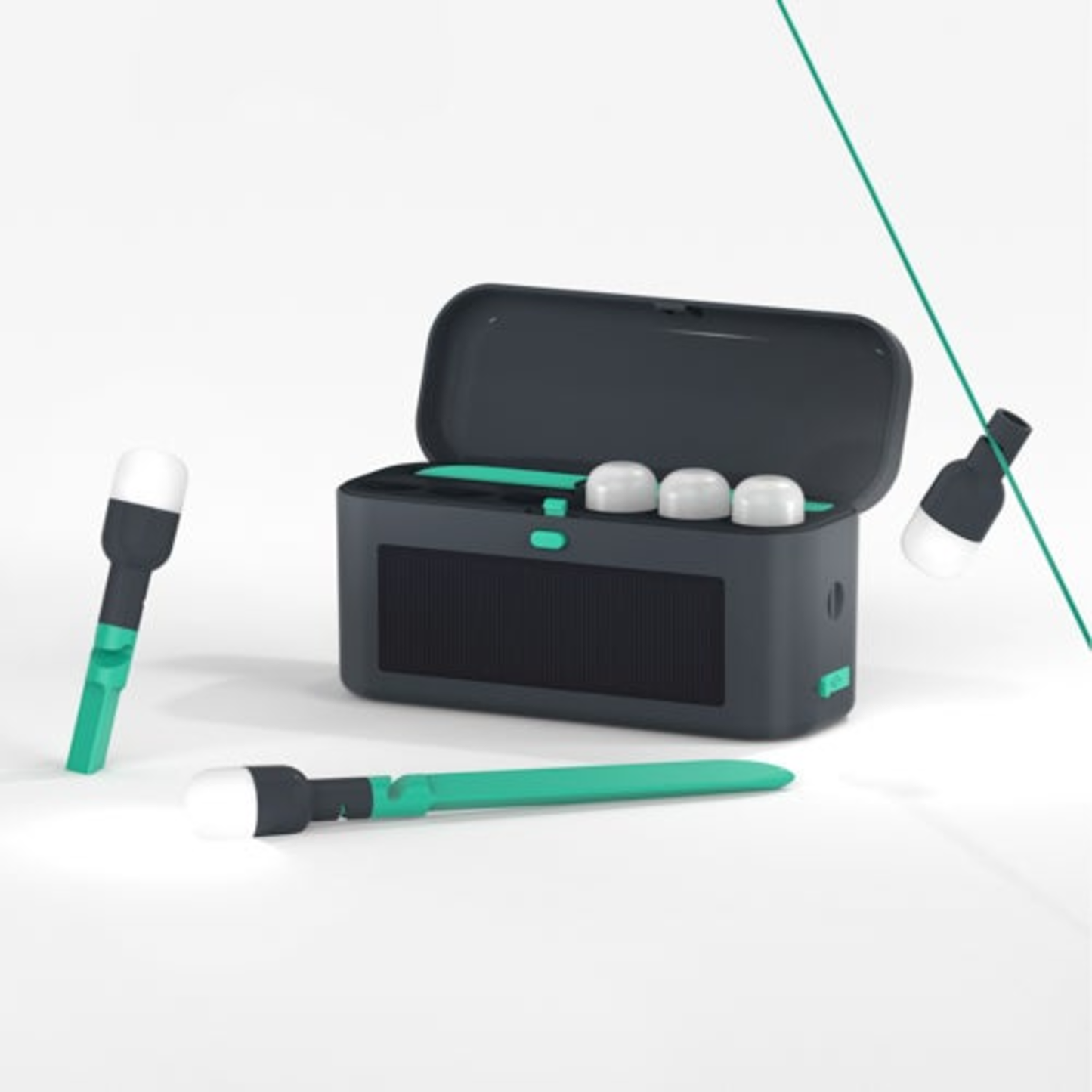 SITE LIGHTS SET OF 6 SOLAR LIGHTS