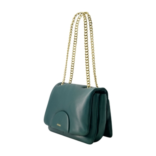 CONVERTIBLE CHAIN SHOULDER BAG, JUNGLE